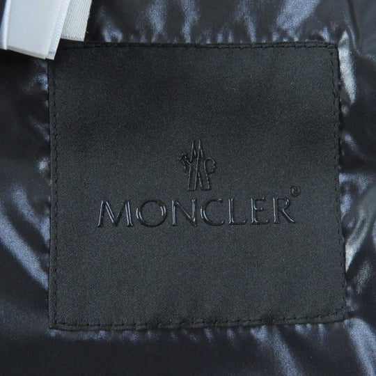 MONCLER Down vest Outer: 100% nylon, Lining: 100% nylon, Filling: 90% down, Filling: 10% feather black CENIS Women 2 Used Authentic