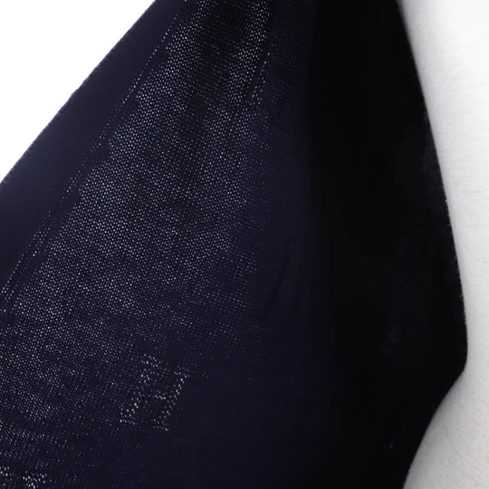 HERMES cardigan Main: 100% wool Navy Women 34 Used Authentic