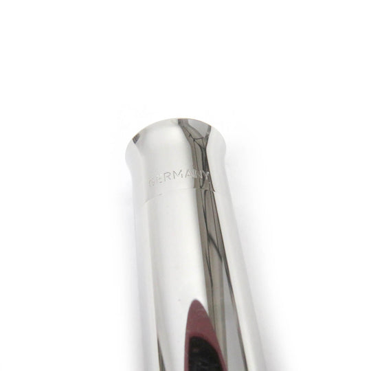CARAN dACHE Ballpoint pen Brass with silver plate Silver Ecridor Chevron mens Used Authentic