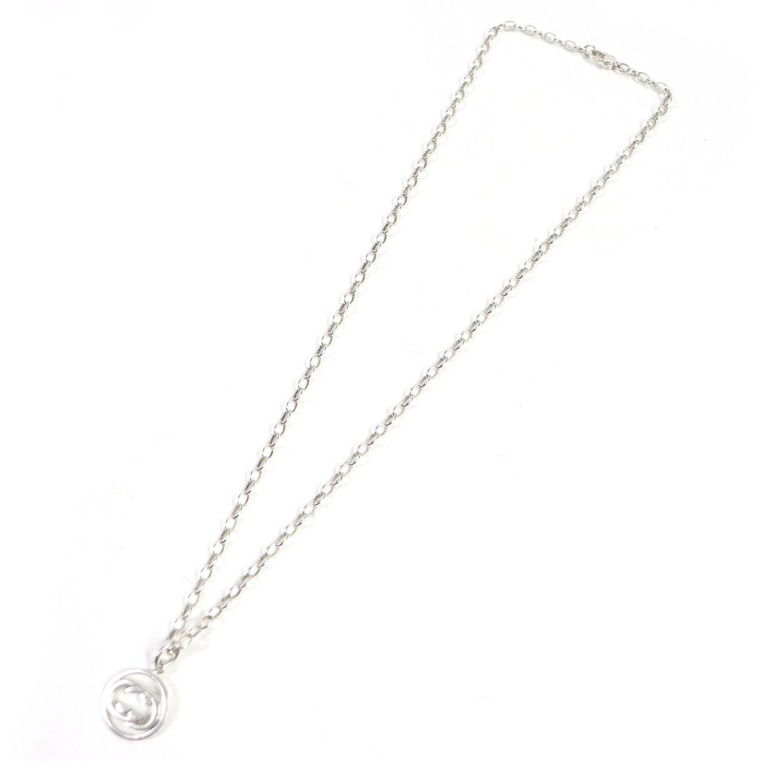 GUCCI Necklace Main�FAG925 Silver mens Used Authentic
