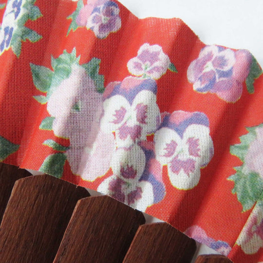 LOEWE Other accessories Fabric x Wood Brown red Women Used Authentic