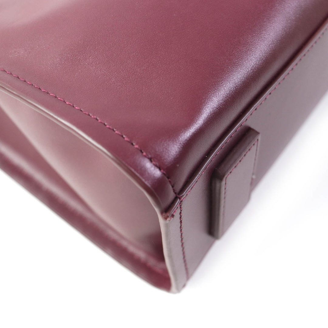 Paul Smith Shoulder Bag Main: Supple leather Bordeaux Women Used Authentic