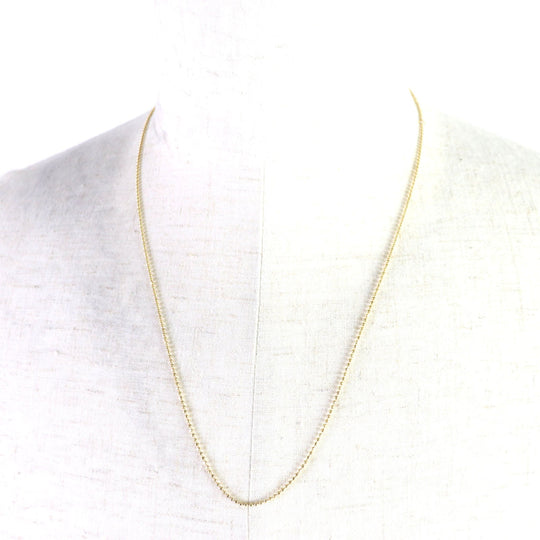 PUERTA DEL SOL Necklace Main�FK18 gold mens Used Authentic