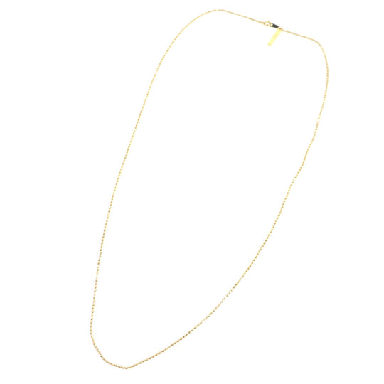 PUERTA DEL SOL Necklace Main�FK18 gold mens Used Authentic