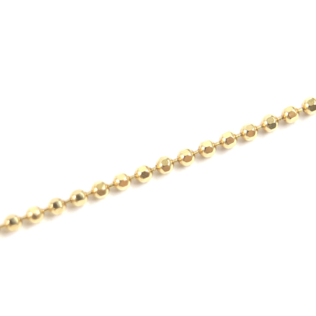 PUERTA DEL SOL Necklace Main�FK18 gold mens Used Authentic