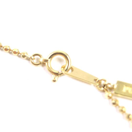 PUERTA DEL SOL Necklace Main�FK18 gold mens Used Authentic