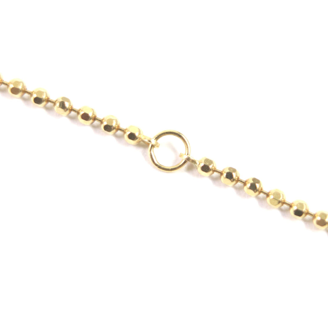 PUERTA DEL SOL Necklace Main�FK18 gold mens Used Authentic