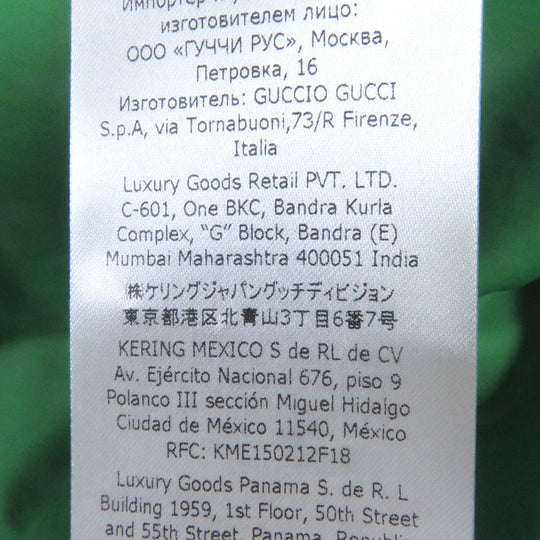 GUCCI Mountain Hoodie 671467 Main: 100% nylon, some parts: 100% polyester Ivory mens M Used Authentic