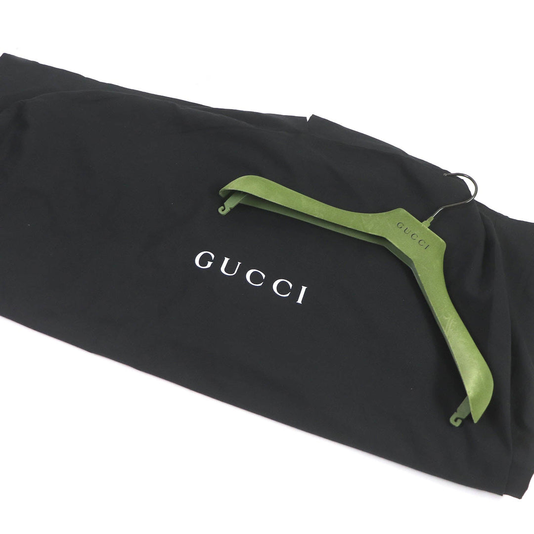 GUCCI Mountain Hoodie 671467 Main: 100% nylon, some parts: 100% polyester Ivory mens M Used Authentic