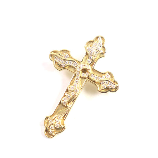Justin Davis Pendant top Main�FK18 gold mens Used Authentic