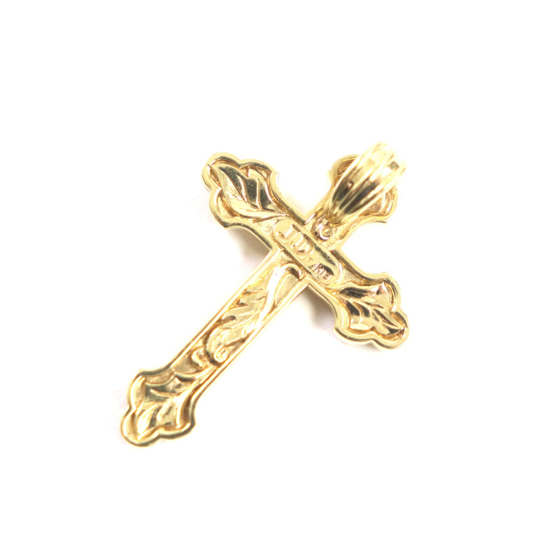 Justin Davis Pendant top Main�FK18 gold mens Used Authentic