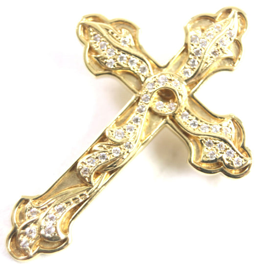 Justin Davis Pendant top Main�FK18 gold mens Used Authentic
