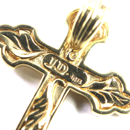 Justin Davis Pendant top Main�FK18 gold mens Used Authentic