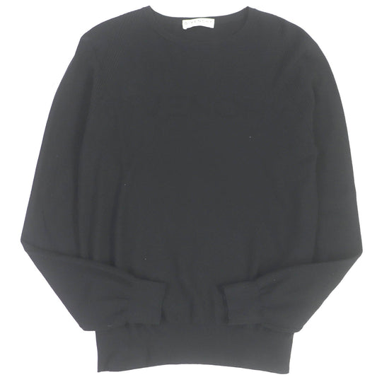 GIVENCHY sweater BM90CL4Y5U Main: 100% cotton black mens XS Used Authentic