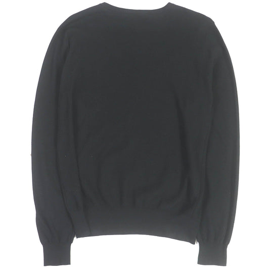 GIVENCHY sweater BM90CL4Y5U Main: 100% cotton black mens XS Used Authentic