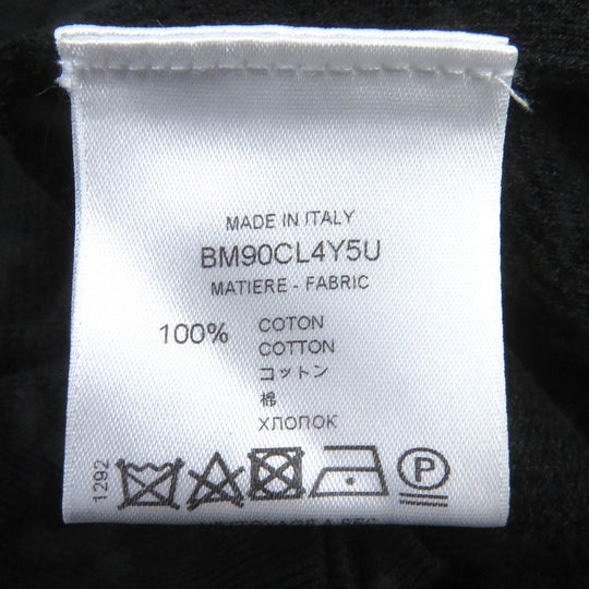 GIVENCHY sweater BM90CL4Y5U Main: 100% cotton black mens XS Used Authentic