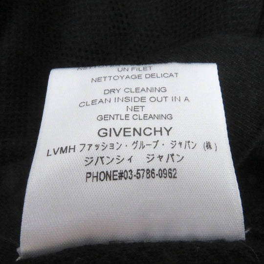 GIVENCHY sweater BM90CL4Y5U Main: 100% cotton black mens XS Used Authentic