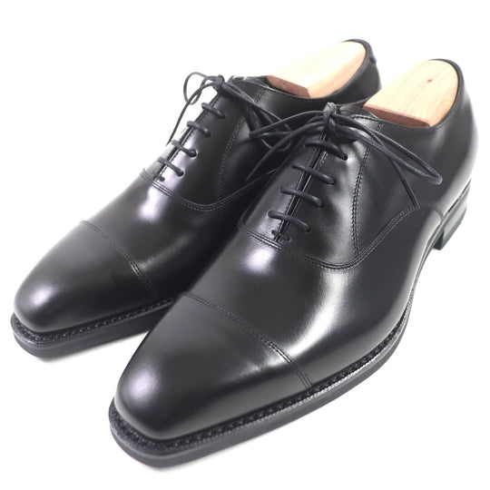 Sanyou Yamachou Leather shoes Q7442 Main: Leather black Tomonosuke mens 6.5 Used Authentic