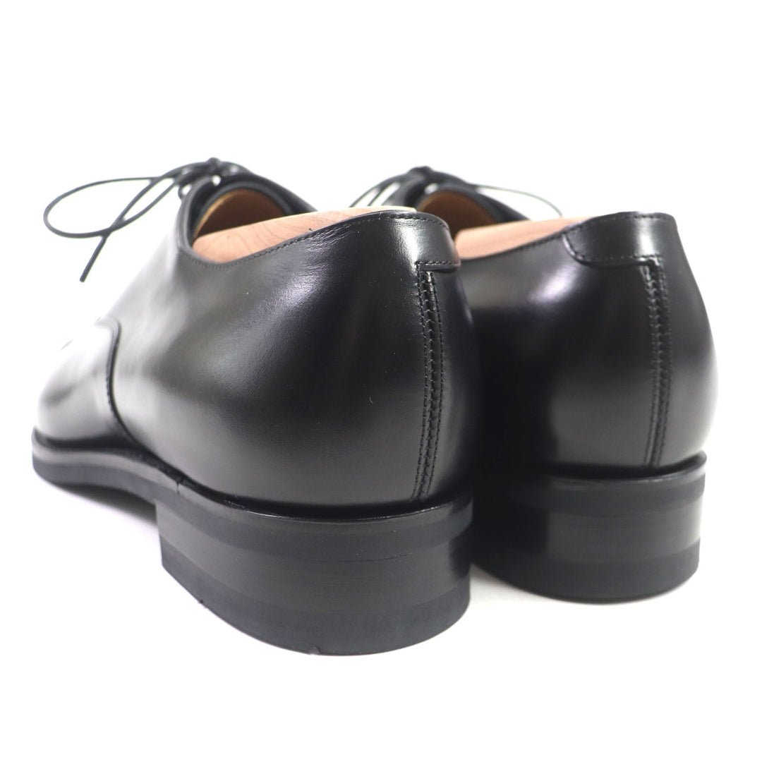 Sanyou Yamachou Leather shoes Q7442 Main: Leather black Tomonosuke mens 6.5 Used Authentic