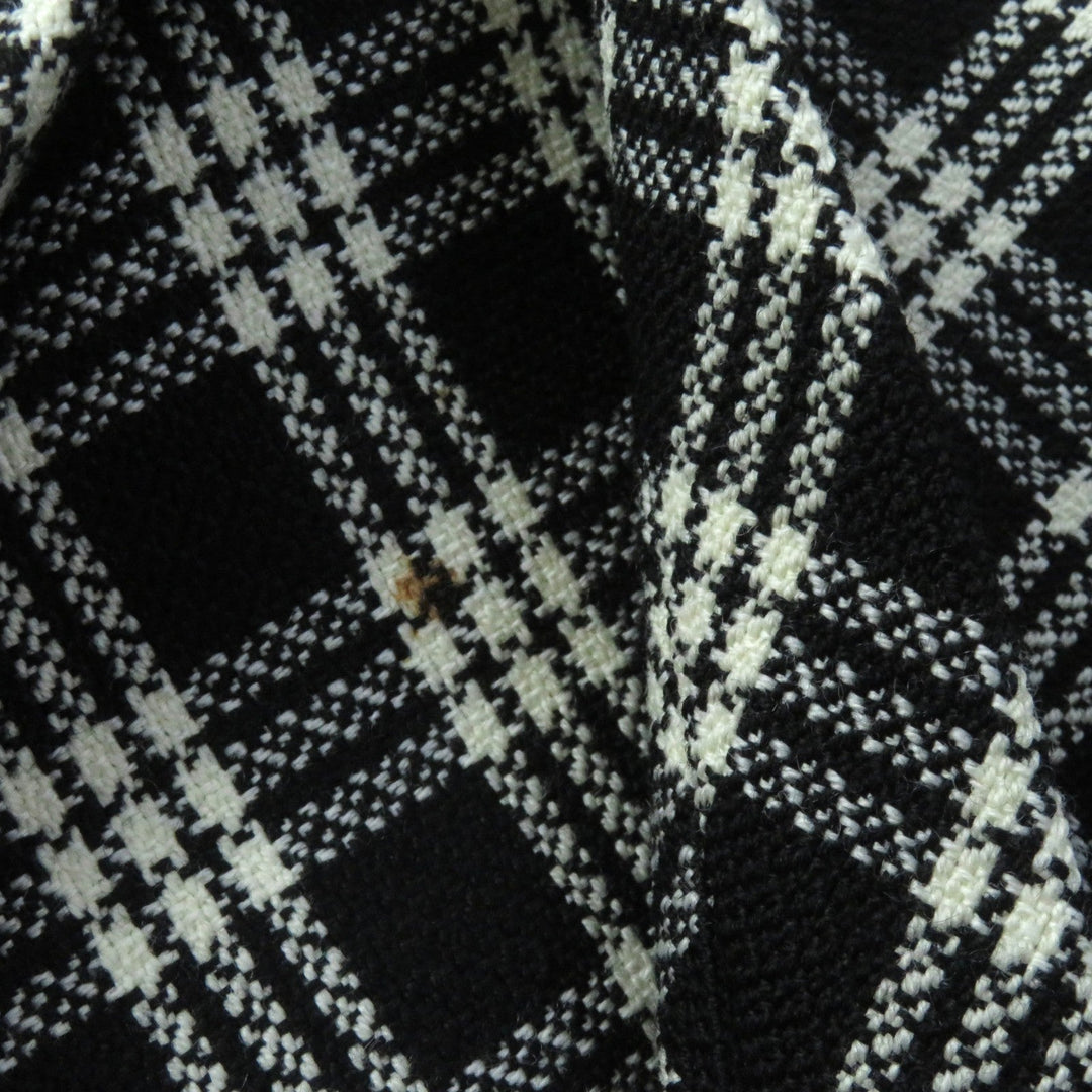 Christian Dior skirt 251J80A1244 Outer: 100% wool, Lining: 100% silk Black White Women 42 Used Authentic