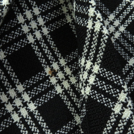Christian Dior skirt 251J80A1244 Outer: 100% wool, Lining: 100% silk Black White Women 42 Used Authentic