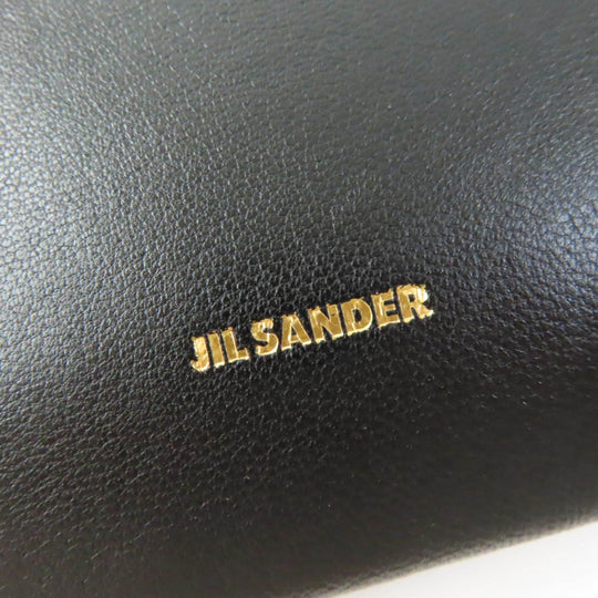 JIL SANDER Shoulder Bag JSWU851670 WUB01045N Main: Leather black LINK MD Women Used Authentic