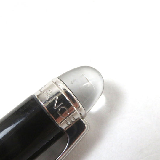 MONTBLANC Ballpoint pen Black Precious Rubbed Gin Black Silver Starwalker mens Used Authentic