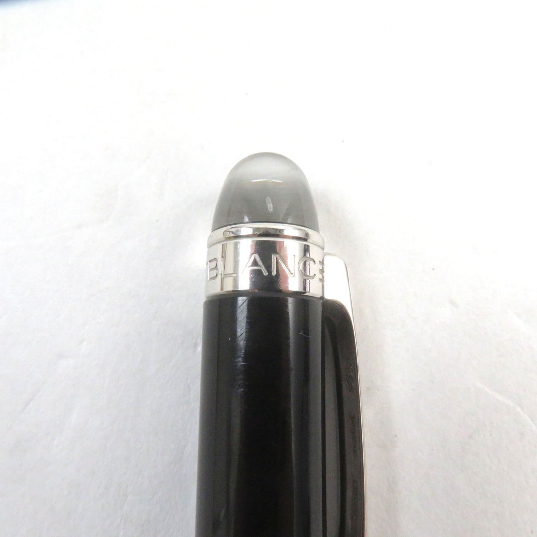 MONTBLANC Ballpoint pen Black Precious Rubbed Gin Black Silver Starwalker mens Used Authentic