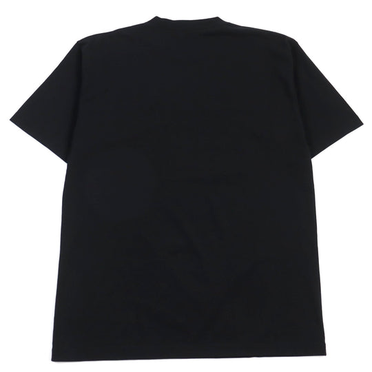 BALENCIAGA Short sleeve T-shirt 641655 cotton black mens XS Used Authentic