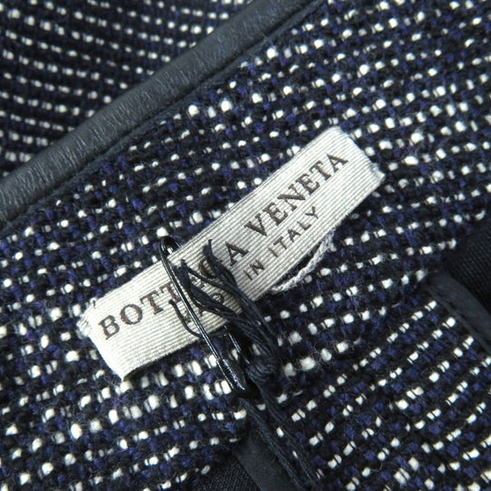 BOTTEGAVENETA Tight Skirt Outer: 72% cotton, Outer: 15% wool, Outer: 12% nylon, Outer: 1% polyurethane, Lining: 95% cotton Navy black Women 44 Used Authentic