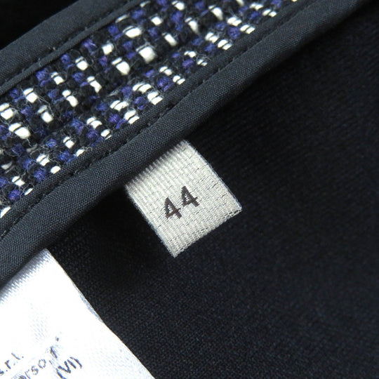 BOTTEGAVENETA Tight Skirt Outer: 72% cotton, Outer: 15% wool, Outer: 12% nylon, Outer: 1% polyurethane, Lining: 95% cotton Navy black Women 44 Used Authentic