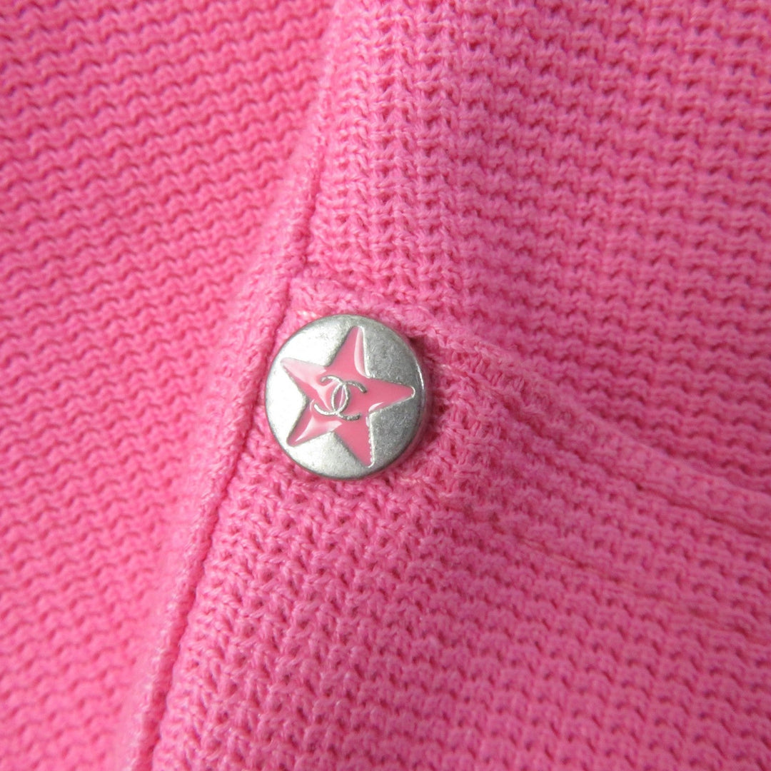 CHANEL skinny pants P45438 Main: 96% cotton, Main: 4% elastane (polyurethane) pink Women 34 Used Authentic