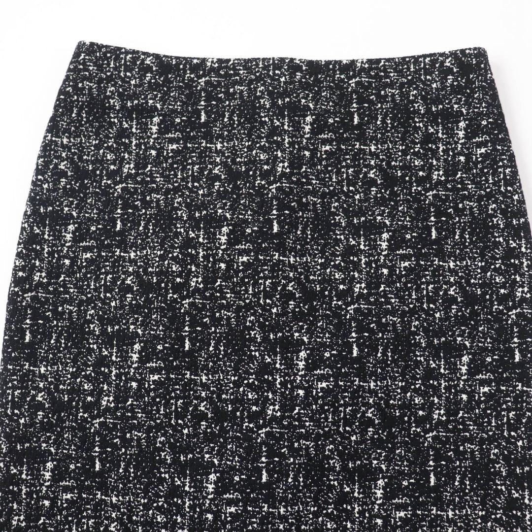 BOTTEGAVENETA Tweed skirt 598255 Main: 49% wool, Main: 48% cotton, Main: 3% polyurethane, Lining: 100% cotton black Women 36 Used Authentic