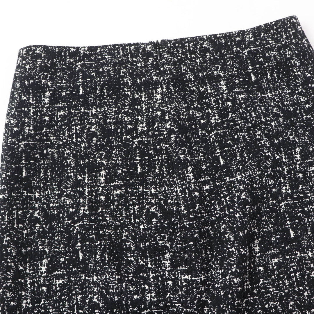 BOTTEGAVENETA Tweed skirt 598255 Main: 49% wool, Main: 48% cotton, Main: 3% polyurethane, Lining: 100% cotton black Women 36 Used Authentic