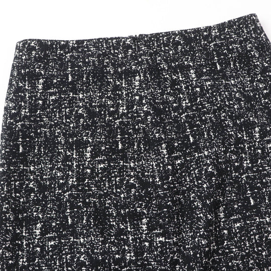 BOTTEGAVENETA Tweed skirt 598255 Main: 49% wool, Main: 48% cotton, Main: 3% polyurethane, Lining: 100% cotton black Women 36 Used Authentic