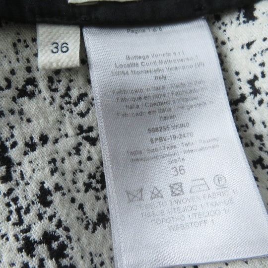 BOTTEGAVENETA Tweed skirt 598255 Main: 49% wool, Main: 48% cotton, Main: 3% polyurethane, Lining: 100% cotton black Women 36 Used Authentic