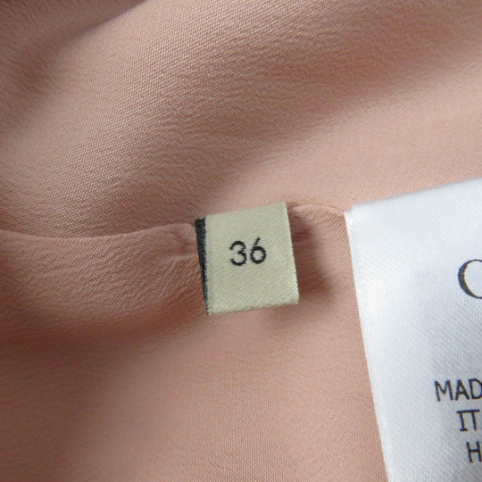 GUCCI Tsunagi 691496 Main: 59% cotton, Main: 41% rayon, Lining: 76% acetate, Lining: 24% silk, Part: leather pink Women 36 Used Authentic