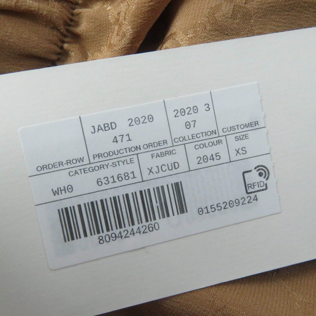 GUCCI Shorts 631681 Main: 100% silk, part: 80% polyester, part: 20% polyester Brown Women XS (160/64Y) Used Authentic