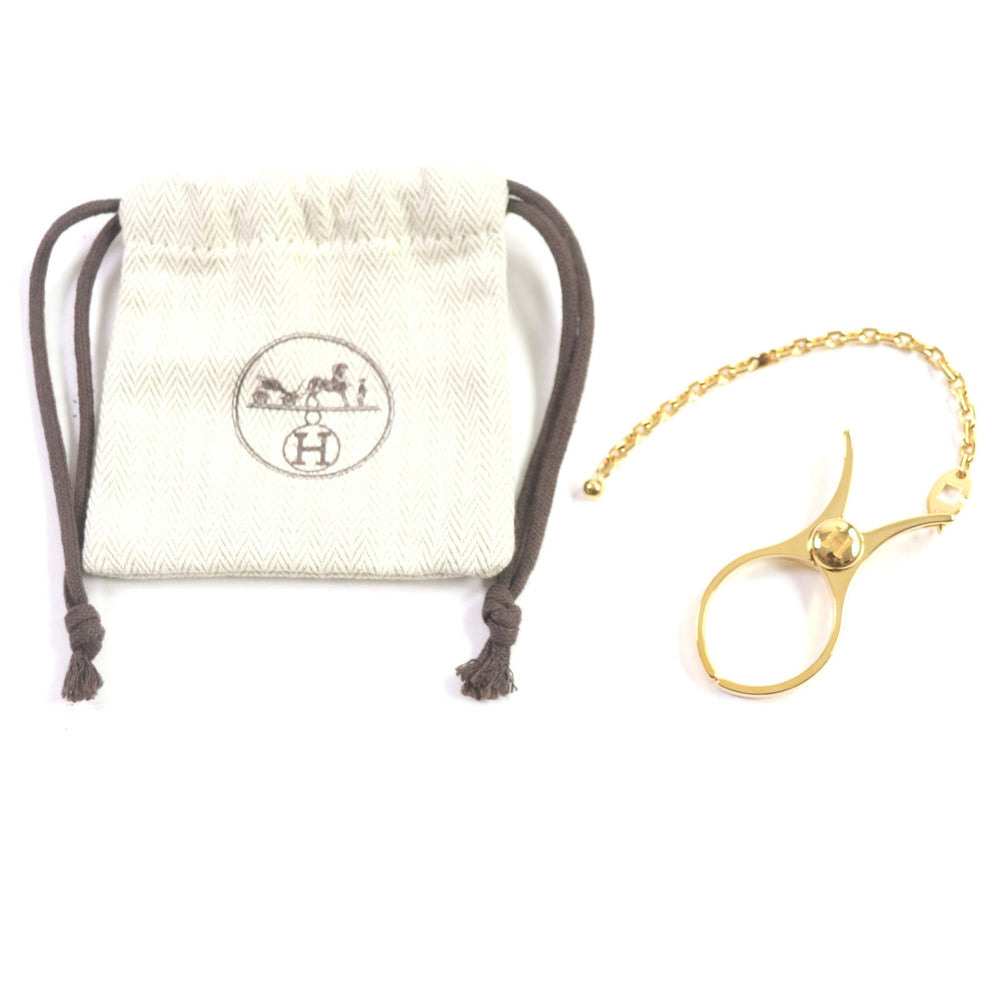 HERMES Other accessories Gold Plated gold Filou Women Used Authentic