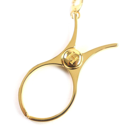 HERMES Other accessories Gold Plated gold Filou Women Used Authentic