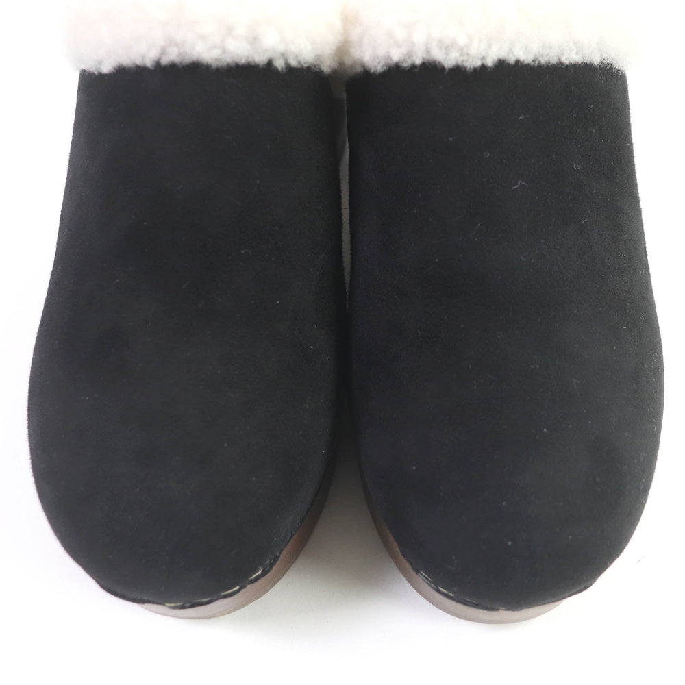 CHANEL Sandals G35368 Main: Suede leather black Women 36C Used Authentic