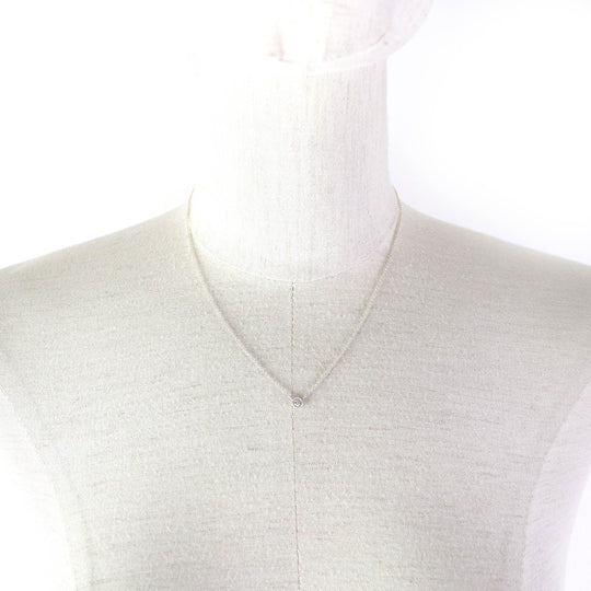 TIFFANY&Co. Necklace Main: SV925, Part: Diamond Silver El Saperetti By the yard Women Used Authentic