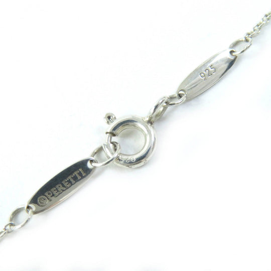 TIFFANY&Co. Necklace Main: SV925, Part: Diamond Silver El Saperetti By the yard Women Used Authentic