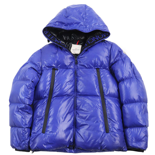 MONCLER Down jacket Outer: 100% nylon, Lining: 100% nylon, Filling: 90% down, Filling: 10% feather blue BARONNIES mens 3 Used Authentic