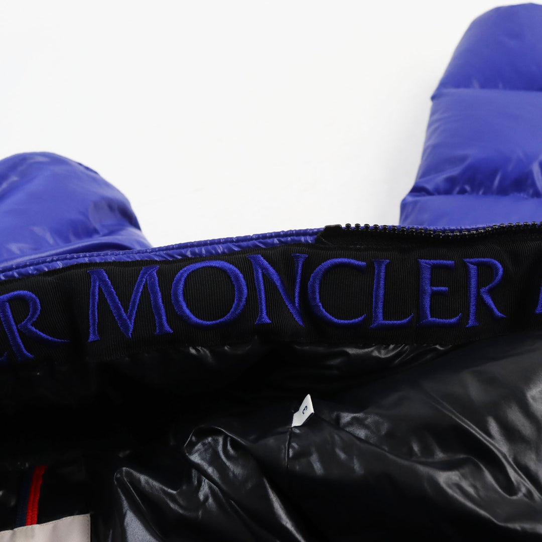 MONCLER Down jacket Outer: 100% nylon, Lining: 100% nylon, Filling: 90% down, Filling: 10% feather blue BARONNIES mens 3 Used Authentic