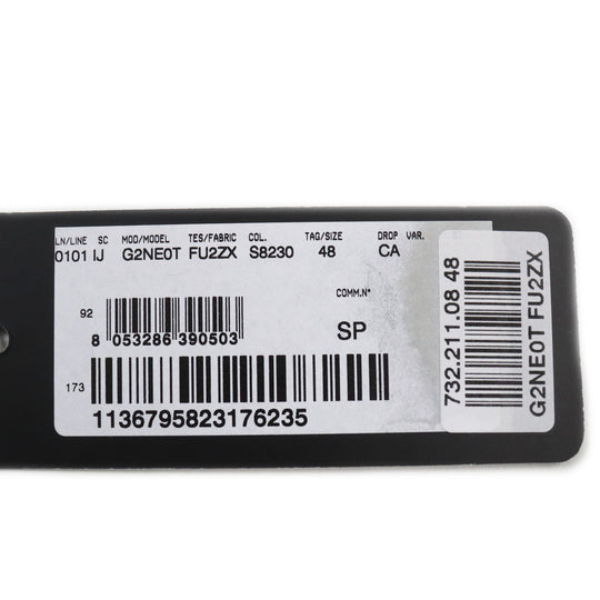 DOLCE&GABBANA tailored jacket Outer: 80% wool, Outer: 20% silk, Lining: 70% rayon, Lining: 30% cupra Brown mens 48 Used Authentic