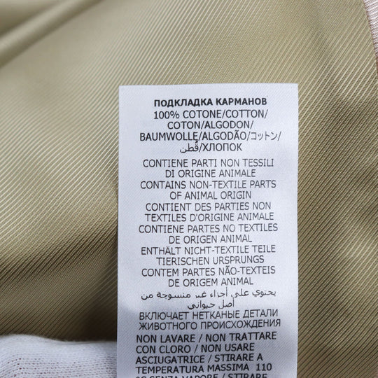 GUCCI tailored jacket 712855 Outer material: 54% wool, 33% cotton, 7% linen, 6% polyamide (nylon), 100% rayon lining, 100% cupra sleeve lining, 100% cotton pocket lining Blue Ivory HA HA HA CHECK JACKET mens 46 Used Authentic
