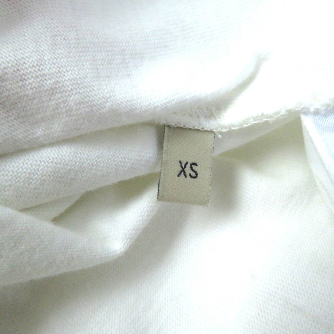 GUCCI Short sleeve T-shirt 717422 XJFNE Main: 100% cotton, part: 51% acrylic, part: 49% wool white Women XS Used Authentic