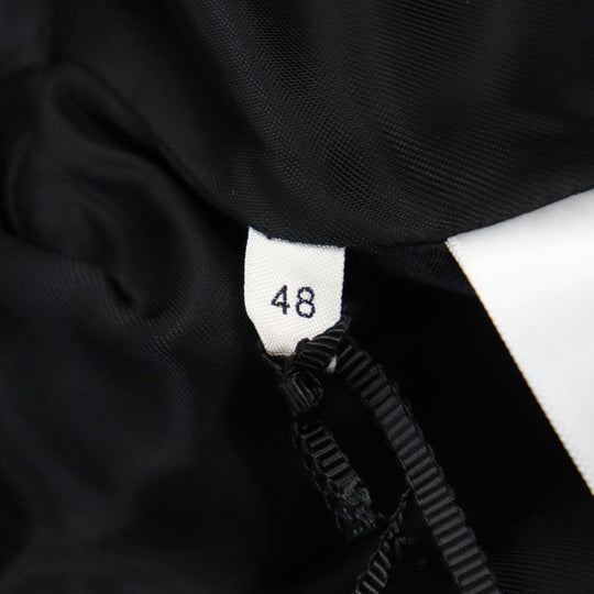 CELINE Stajan 2V09M896C Main: 90% wool, Main: 10% nylon, Main: leather, Part: 100% rayon black BOY DOLL TEDDY JACKET IN TEXTURED WOOL mens 48 Used Authentic