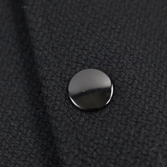 CELINE Stajan 2V09M896C Main: 90% wool, Main: 10% nylon, Main: leather, Part: 100% rayon black BOY DOLL TEDDY JACKET IN TEXTURED WOOL mens 48 Used Authentic